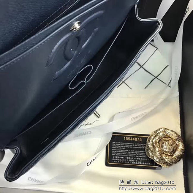 香奈兒CHANEL 升級版A1112全新經典小羊皮金銀鏈條單肩斜挎包 DSC1740